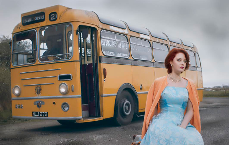 Illustration for article titled It's Friday, So Let's Look At Some Pretty Girls And Old Buses